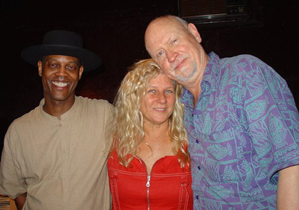 Kristina Olsen with Eric Bibb and Danny Thompson, Australia 2007 Kristina Olsen